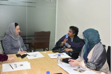 Meeting with Bunyad Foundation